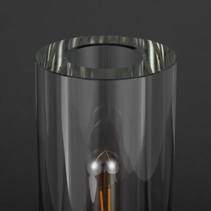 Safavieh Dellanora Crystal Tube Table Lamp Silver / Clear CTL1069A