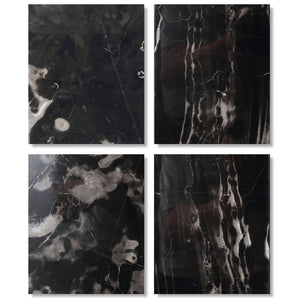 Safavieh ZAHRA Marble Table Lamp – Elegant Black & White Design for Chic Home Décor & Ambient Lighting CTL1070A