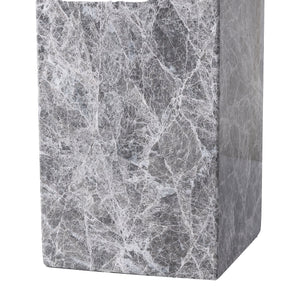 Safavieh Poloma Square Marble Table Lamp - Elegant Iron Base With Linen Shade For Versatile Home Lighting Grey ,White Marble ,Iron ,Shade Ctl1074a