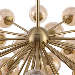 Safavieh Raphaela Glass Globe Chandelier - Elevate Your Home Decor With Exquisite Design And Timeless Elegance Gold ,White Iron ,Glass Ctl1084a
