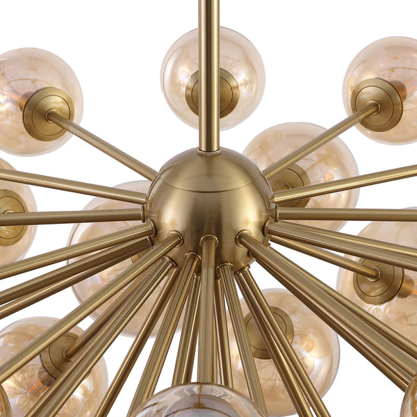 Safavieh Raphaela Glass Globe Chandelier - Elevate Your Home Decor With Exquisite Design And Timeless Elegance Gold ,White Iron ,Glass Ctl1084a