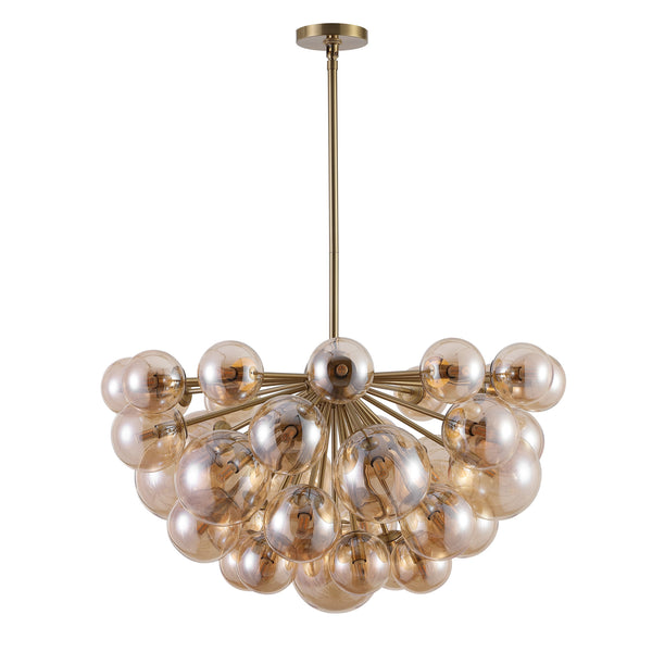 Safavieh Raphaela Glass Globe Chandelier - Elevate Your Home Decor With Exquisite Design And Timeless Elegance Gold ,White Iron ,Glass Ctl1084a
