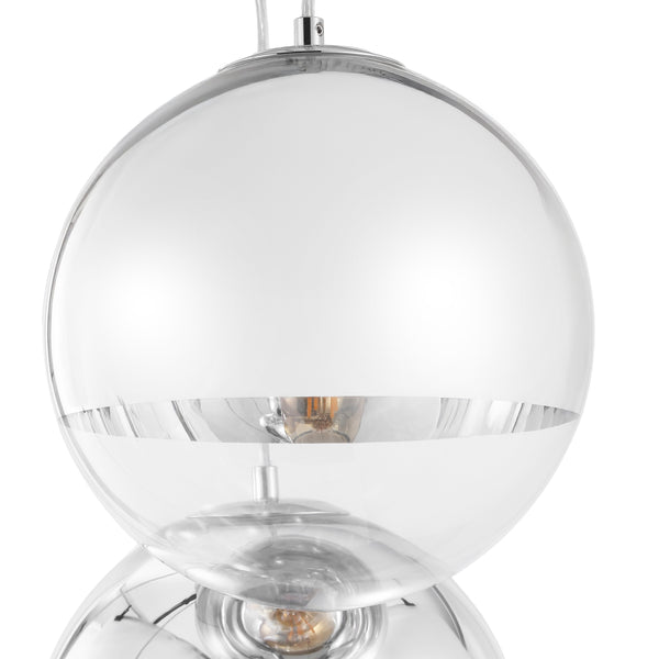 Safavieh Skylina Metal 5 Light Chandelier - Elegant Iron Design For Ambient Illumination And Glamorous Decor Chrome Iron ,Glass Ctl1085a