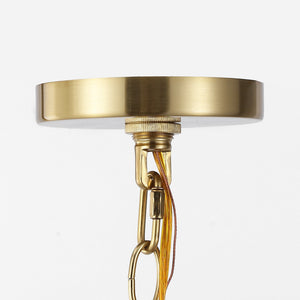 Safavieh Betty Glass Bubbles Chandelier - Illuminate Your Space With Contemporary Elegance And Timeless Charm Brass ,Clear Glass ,Metal Ctl1090a