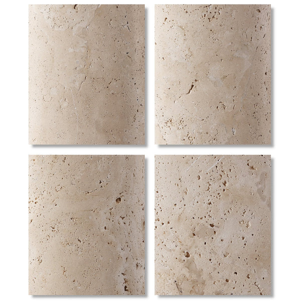 Safavieh Jillianna Round Travertine Table Lamp — Natural Stone Base, Iron Accents & White Shade For Warm Ambient Lighting And Timeless Modern Style CTL1095A