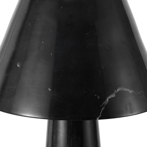 Safavieh HENRIK Marble Table Lamp - Modern Black Iron & Natural Marble Design for Elegant Home Lighting CTL1096A