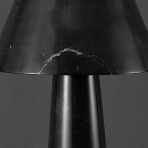 Safavieh HENRIK Marble Table Lamp - Modern Black Iron & Natural Marble Design for Elegant Home Lighting CTL1096A