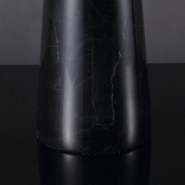 Safavieh HENRIK Marble Table Lamp - Modern Black Iron & Natural Marble Design for Elegant Home Lighting CTL1096A