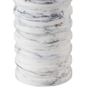 Safavieh GIZELLE Round Marble Table Lamp - Stylish White & Grey Design for Elegant Home Decor & Lighting CTL1097A