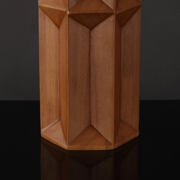 Safavieh FERDINAND Wood Table Lamp - Elegant Walnut & White Design for Modern & Classic Interiors, 28.5" Tall CTL1099A