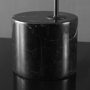 Safavieh Rosabellina Marble Base Table Lamp With Matte Iron Stem — Sculptural Ambient Lighting For Modern Spaces BLACK CTL1103A