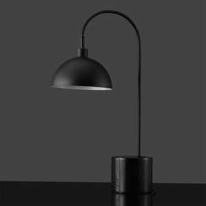 Safavieh Rosabellina Marble Base Table Lamp With Matte Iron Stem — Sculptural Ambient Lighting For Modern Spaces BLACK CTL1103A