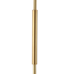 Safavieh Rosabellina 68 Inch Marble Base Floor Lamp with Gold Iron Stem and White Shade Gold / White CTL1104A