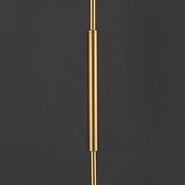 Safavieh Rosabellina 68 Inch Marble Base Floor Lamp with Gold Iron Stem and White Shade Gold / White CTL1104A