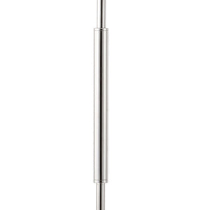 Safavieh Rosabellina 68 Inch Marble Base Floor Lamp with Gold Iron Stem and White Shade Silver / Grey CTL1104B
