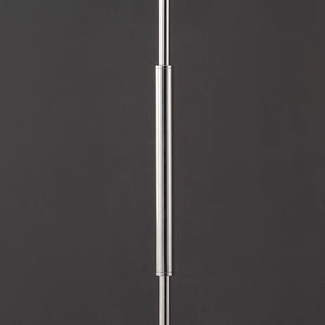 Safavieh Rosabellina 68 Inch Marble Base Floor Lamp with Gold Iron Stem and White Shade Silver / Grey CTL1104B