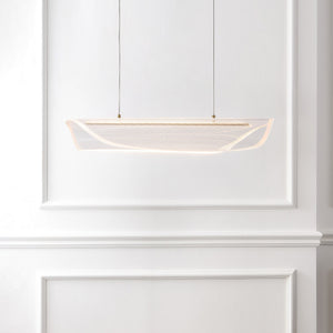 Safavieh Fenric Acrylic Linear Pendant With Clear Acrylic Diffuser And Warm Gold Finish For Modern Spaces CTL1120A