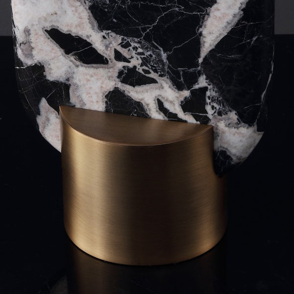 Safavieh Tarastella Genuine Marble Base Table Lamp with Metal Frame for Modern Interiors CTL1125A