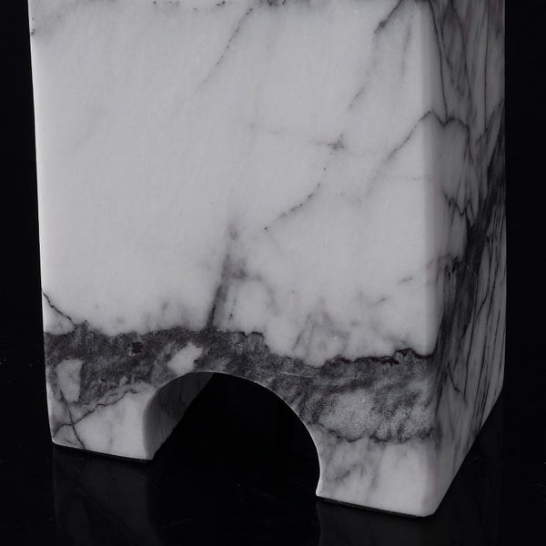 Safavieh Waverli Veined Marble Table Lamp with Square Base for Bedroom or Living Room CTL1126A