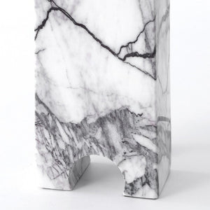Safavieh Waverli Veined Marble Table Lamp with Square Base for Bedroom or Living Room CTL1126A