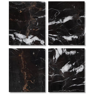 Safavieh Nikolaus Genuine Marble Base Table Lamp with Matte Black Metal for Modern Interiors CTL1127A