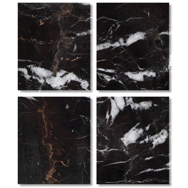 Safavieh Nikolaus Genuine Marble Base Table Lamp with Matte Black Metal for Modern Interiors CTL1127A