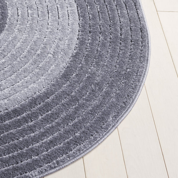 Safavieh Contour Area Rug – Modern Power Loomed Design For Elegant Living Spaces, Soft & Durable Comfort Grey ,Dark Grey Polypropylene Ctr102f-8