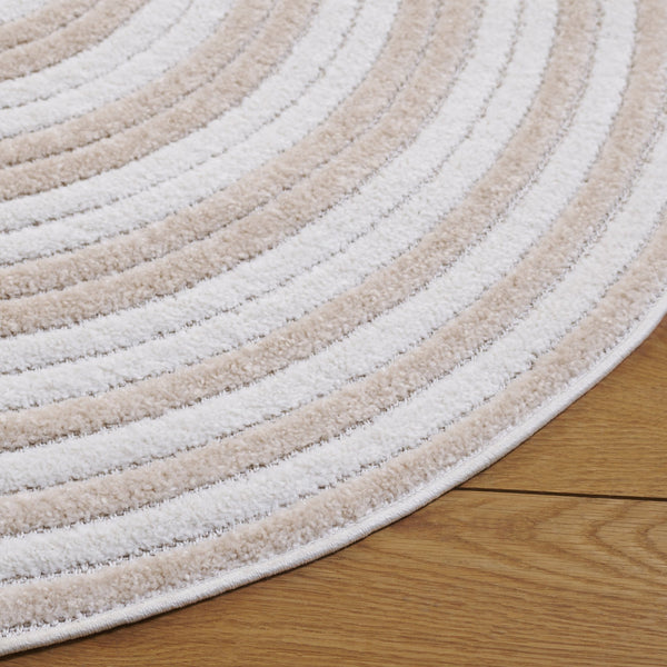 Safavieh Contour Elegant Area Rug - Modern Medium Rectangle Design For Chic Home Décor & Comfort Ivory ,Beige Polypropylene Ctr104a-5