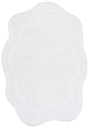 Safavieh Contour Elegant Power Loomed Area Rug For Modern Home Decor - Stylish & Versatile Design Piece Ivory Polypropylene Ctr106a-8