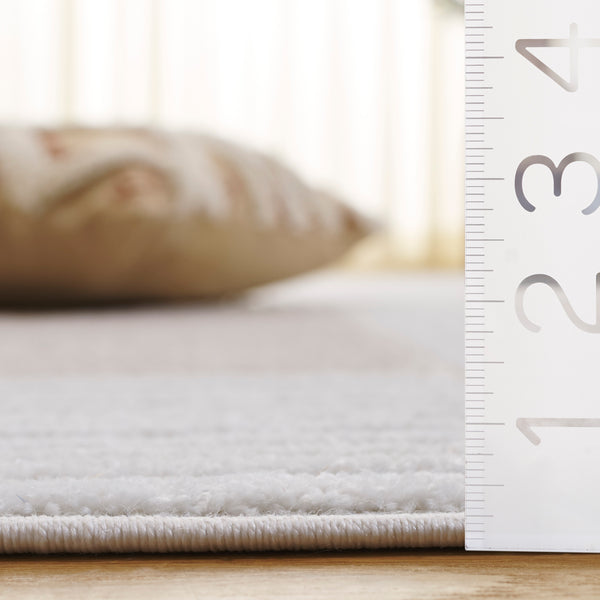 Safavieh Contour Medium Rectangle Area Rug - Ivory/Beige, 5'3" X 7'6", Durable, Timeless Turkish Design Ivory ,Beige Polypropylene Ctr108a-5