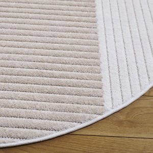 Safavieh Contour Exquisite Area Rug - Timeless Design For Modern Spaces, Crafted With Durable Comfort Ivory ,Beige Polypropylene Ctr108a-8