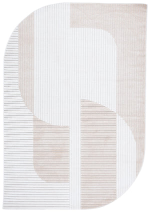 Safavieh Contour Exquisite Area Rug - Timeless Design For Modern Spaces, Crafted With Durable Comfort Ivory ,Beige Polypropylene Ctr108a-8