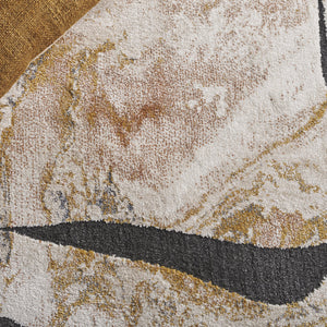 Safavieh Contour 302p Rust And Ivory Area Rug - 5'5" X 7'6" Transitional Design For Modern Living Spaces Rust ,Ivory 70% Polypropylene  %30 Polyester Ctr302p-5