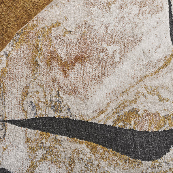 Safavieh Contour 302p Rust And Ivory Area Rug - 5'5" X 7'6" Transitional Design For Modern Living Spaces Rust ,Ivory 70% Polypropylene  %30 Polyester Ctr302p-5