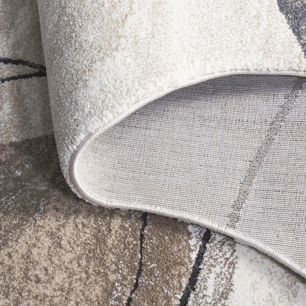 Safavieh Contour Area Rug - Timeless Elegance For Modern Living Spaces, Durable & Easy To Maintain Design Grey ,Ivory 70% Polypropylene  %30 Polyester Ctr307f-5