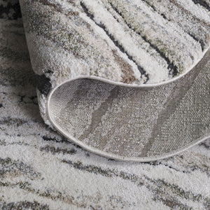 Safavieh Contour Modern Green And Ivory Rug - Luxurious 5'5" X 7'6" Power Loomed Turkish Design For Any Space Green ,Ivory 70% Polypropylene  %30 Polyester Ctr309y-5