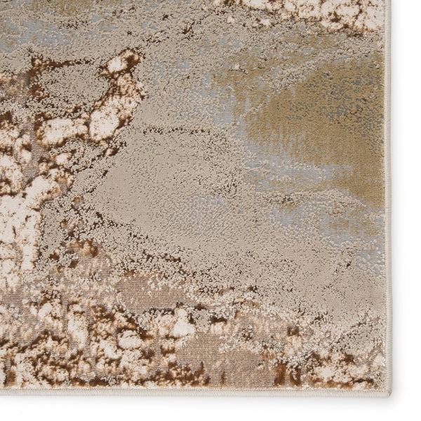 Jaipur Living Catalyst Cisco Cty03 Powerloomed Machinemade 65% Polyester 35% Polypropylene Abstract Abstract Indoor Rug Gray, Brown 65% Polyester 35% Polypropylene Rug145284