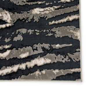 Jaipur Living Jaipur Living Saber Tiger Stripe Metallic Polyester Area Rug for Large Rooms 11'8"X15' RUG146226