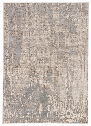 Jaipur Living Catalyst Calibra Cty06 Powerloomed Machinemade 65% Polyester 35% Polypropylene Abstract Abstract Indoor Rug Gray, Taupe 65% Polyester 35% Polypropylene Rug145264