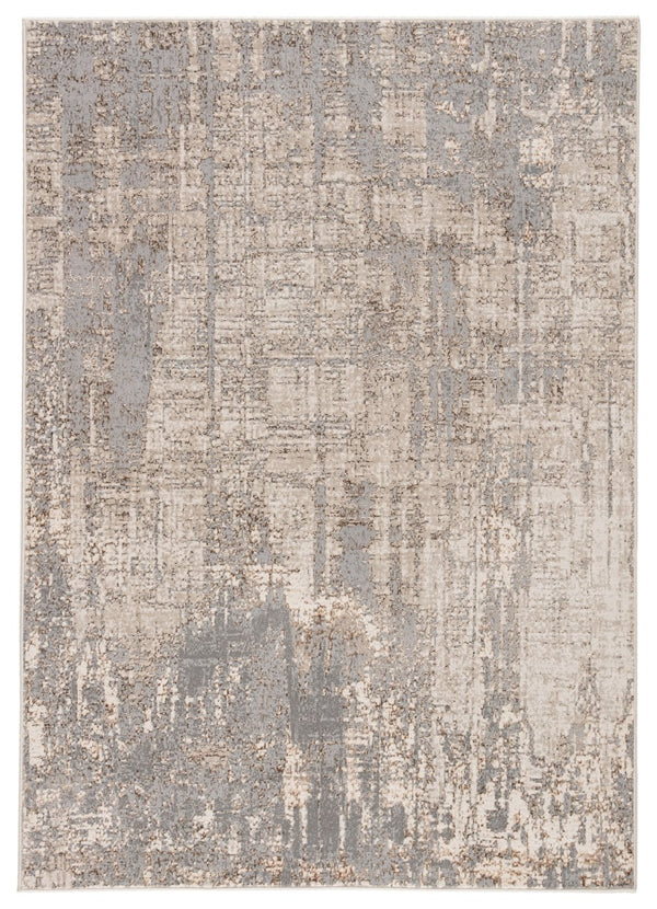 Jaipur Living Catalyst Calibra Cty06 Powerloomed Machinemade 65% Polyester 35% Polypropylene Abstract Abstract Indoor Rug Gray, Taupe 65% Polyester 35% Polypropylene Rug145264