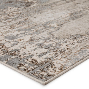 Jaipur Living Catalyst Calibra Cty06 Powerloomed Machinemade 65% Polyester 35% Polypropylene Abstract Abstract Indoor Rug Gray, Taupe 65% Polyester 35% Polypropylene Rug145264