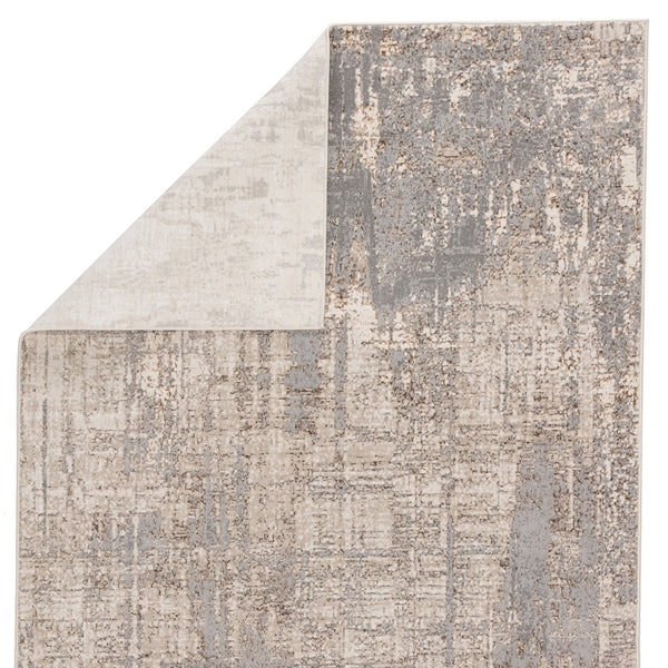Jaipur Living Catalyst Calibra Cty06 Powerloomed Machinemade 65% Polyester 35% Polypropylene Abstract Abstract Indoor Rug Gray, Taupe 65% Polyester 35% Polypropylene Rug145264