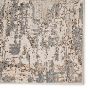Jaipur Living Catalyst Calibra Cty06 Powerloomed Machinemade 65% Polyester 35% Polypropylene Abstract Abstract Indoor Rug Gray, Taupe 65% Polyester 35% Polypropylene Rug145264