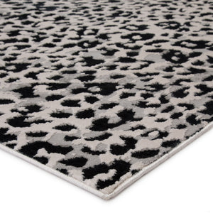 Jaipur Living Jaipur Living Fauve Metallic Animal Print Rug Glam Spotted Polyester Room 9'6"X13' RUG146381