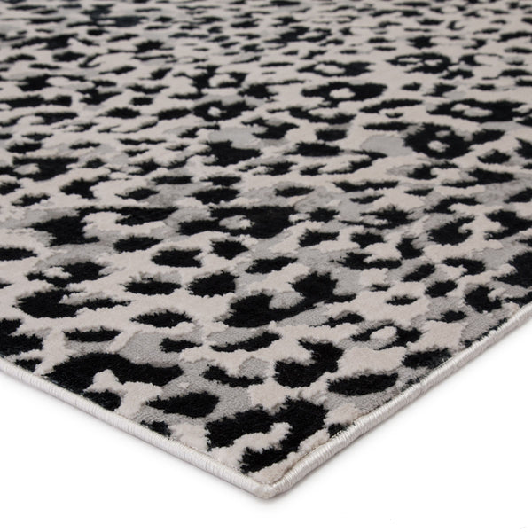 Jaipur Living Jaipur Living Fauve Metallic Animal Print Rug Glam Spotted Polyester Room 9'6"X13' RUG146381