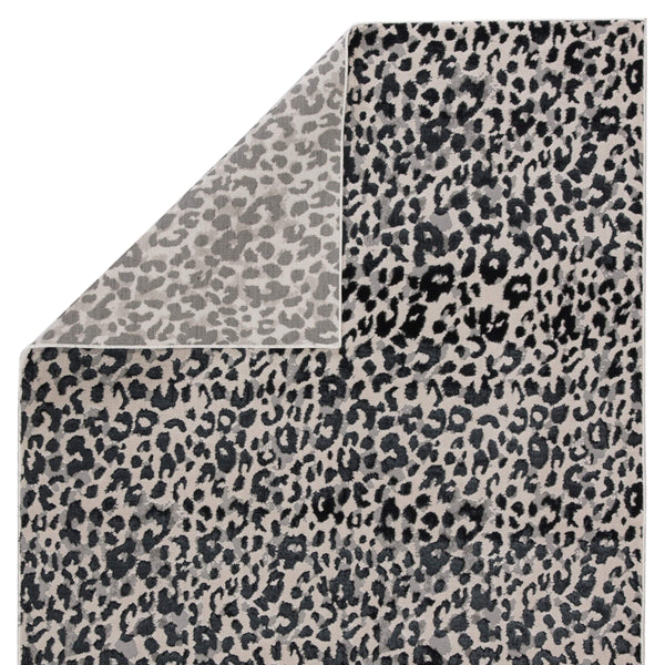 Jaipur Living Jaipur Living Fauve Metallic Animal Print Rug Glam Spotted Polyester Room 9'6"X13' RUG146381