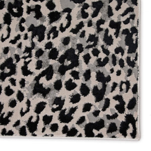 Jaipur Living Jaipur Living Fauve Metallic Animal Print Rug Glam Spotted Polyester Room 9'6"X13' RUG146381