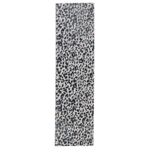 Jaipur Living Jaipur Living Fauve Metallic Animal Print Rug Glam Spotted Polyester Room 2'2"X8' RUG145424