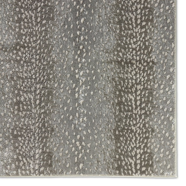 Jaipur Living Catalyst Axis Cty08 Powerloomed Machinemade 65% Polyester 35% Polypropylene Animal Animal Indoor Rug Gray, Taupe 65% Polyester 35% Polypropylene Rug145429