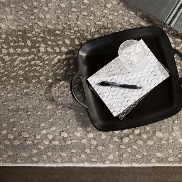 Jaipur Living Catalyst Axis Cty08 Powerloomed Machinemade 65% Polyester 35% Polypropylene Animal Animal Indoor Rug Gray, Taupe 65% Polyester 35% Polypropylene Rug145429